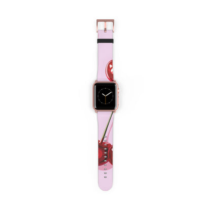 Glossy Cherry Glow - Watch Band