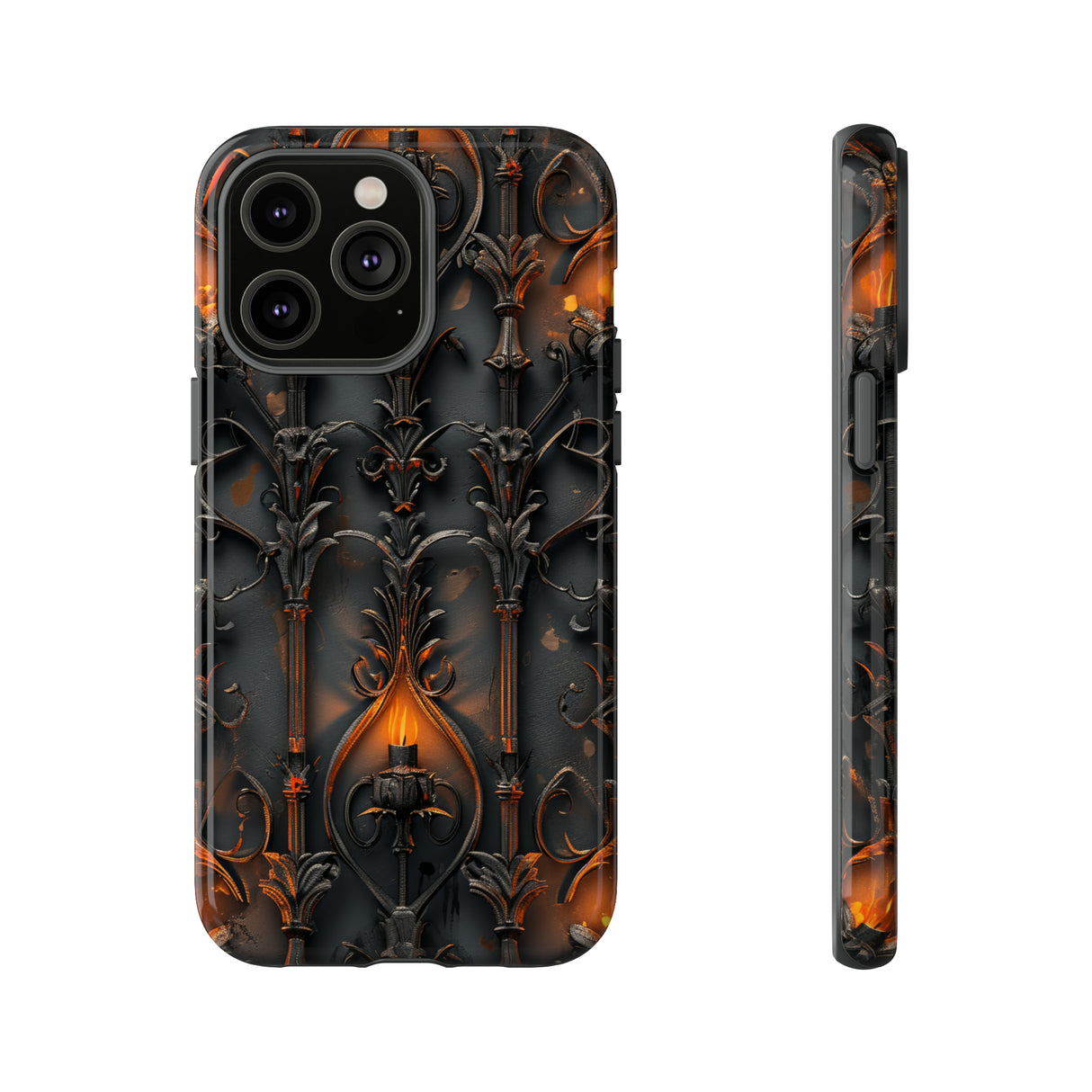 Ornate Ironwork Gothic - Protective Phone Case