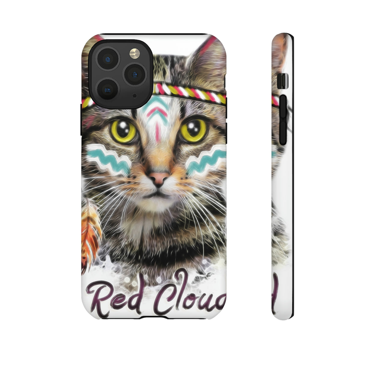 Red Cloud Cat - Schutzhülle fürs Handy