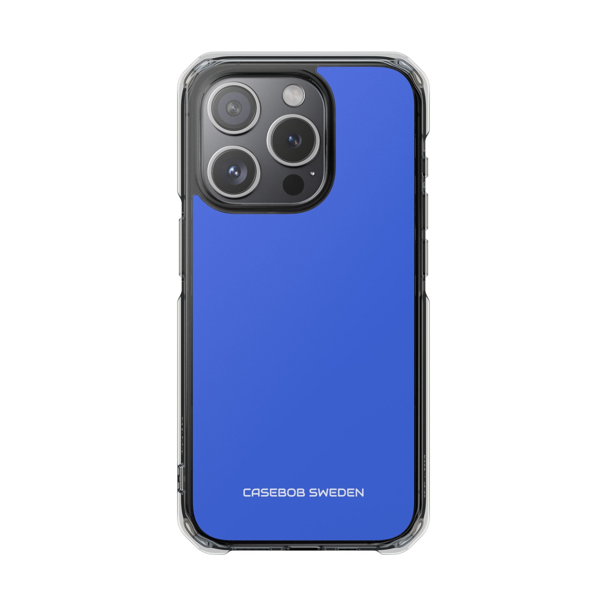 Royal Blue - Clear Impact iPhone 15 Phone Case