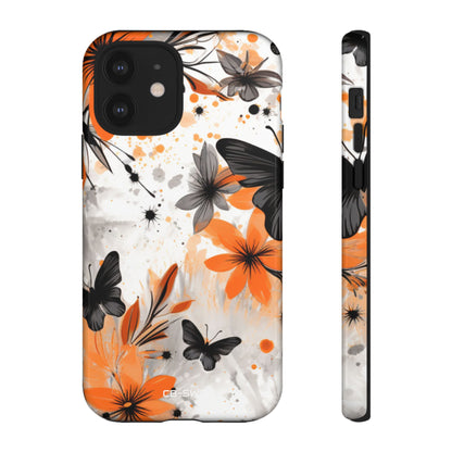 Vibrant Floral Dance - iPhone Case
