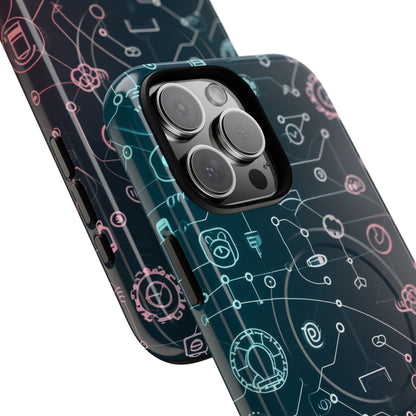 Digital Circuit Flow iPhone 16 - Tough+