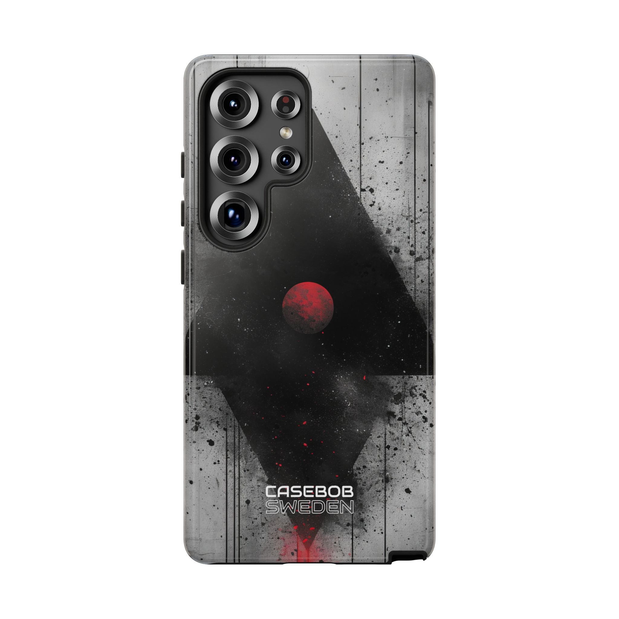 Crimson Core Geometry Samsung S25 - Tough
