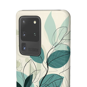 Teal Tranquility | Slim Phone Case for Samsung