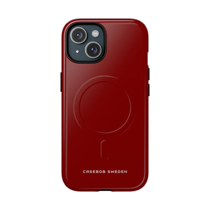 Maroon iPhone 15 | Tough+ Phone Case