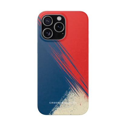 Vintage Brushstroke Harmony iPhone 15 - Flexi Phone Case