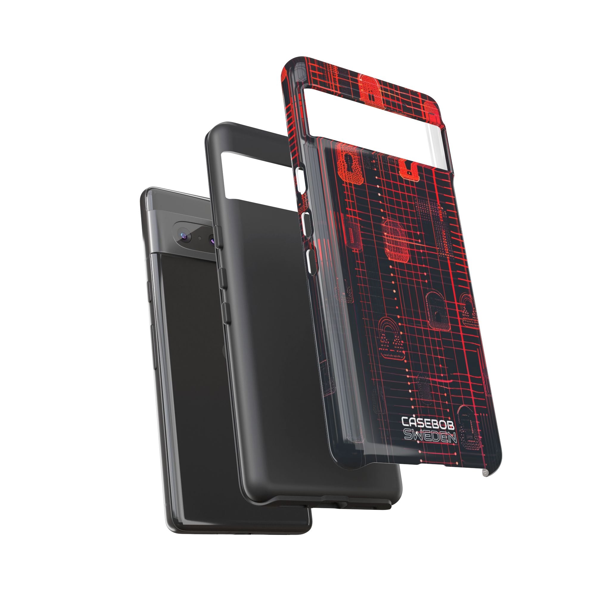 Cyber Locks Grid Google Pixel 7 - Tough