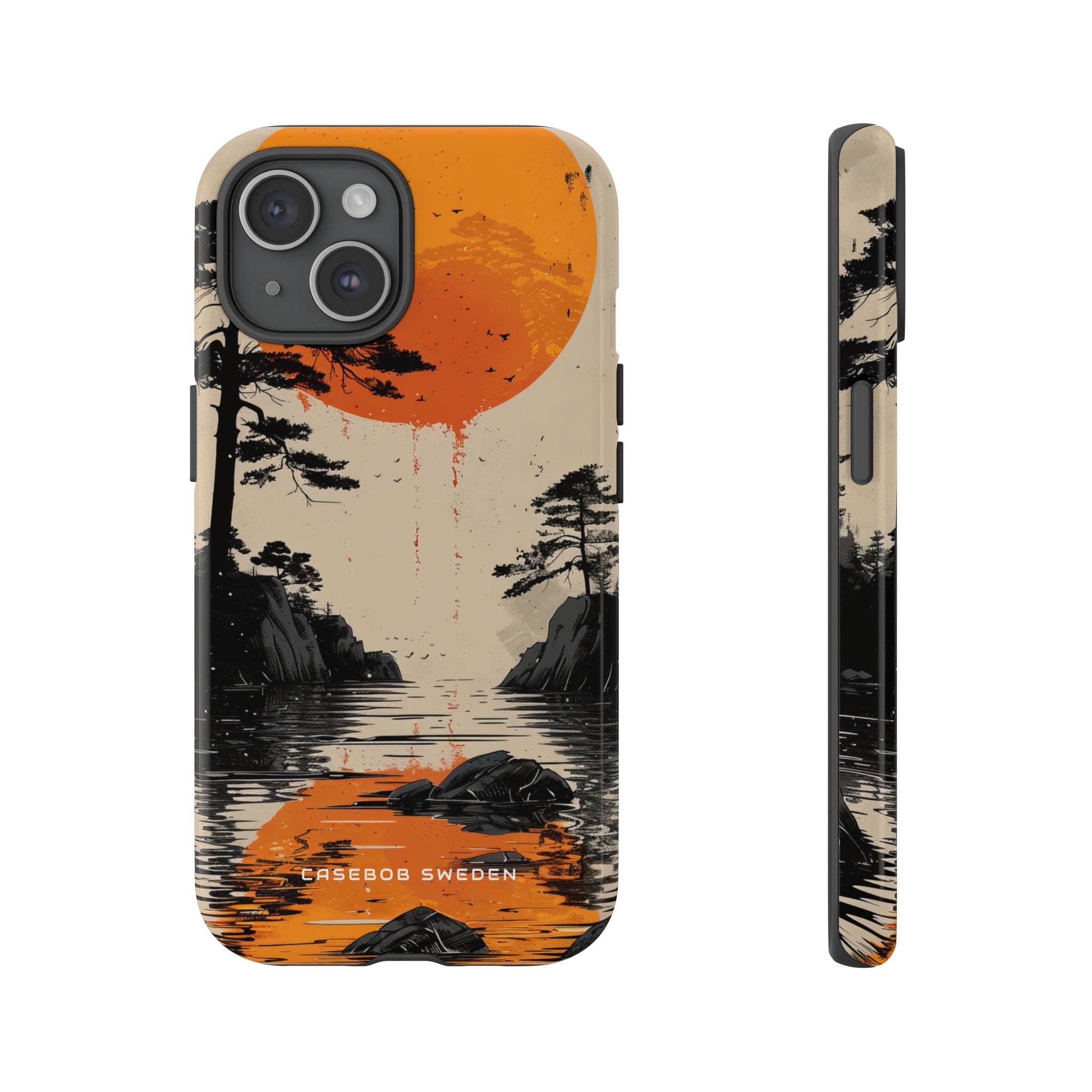 Zen Serenity Sunscape iPhone 15 - Tough Phone Case