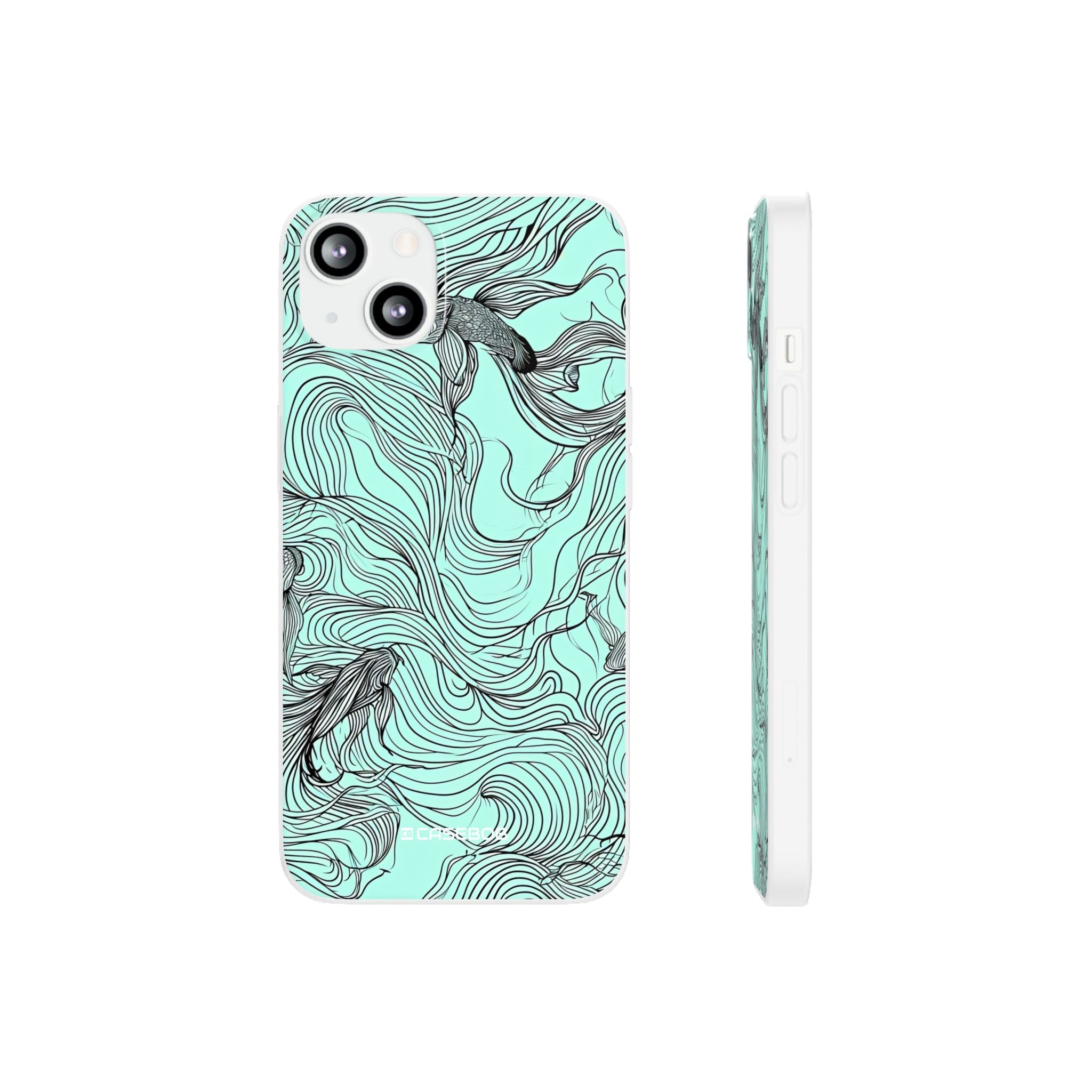 Aqua Serenity | Flexible Phone Case for iPhone