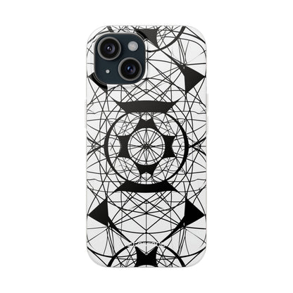 Geometric Hypnosis | Flexible Phone Case for iPhone