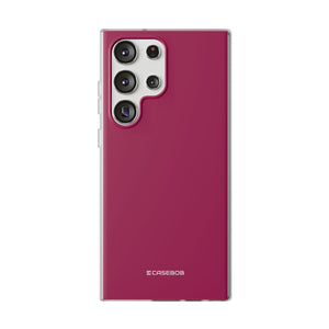 Maroon | Phone Case for Samsung (Flexible Case)