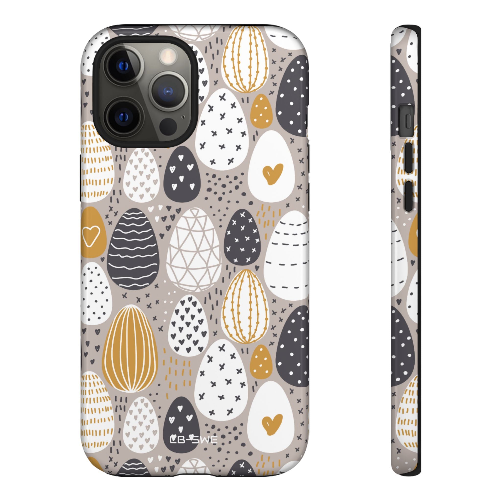 Easter Eggs Playful - iPhone Case