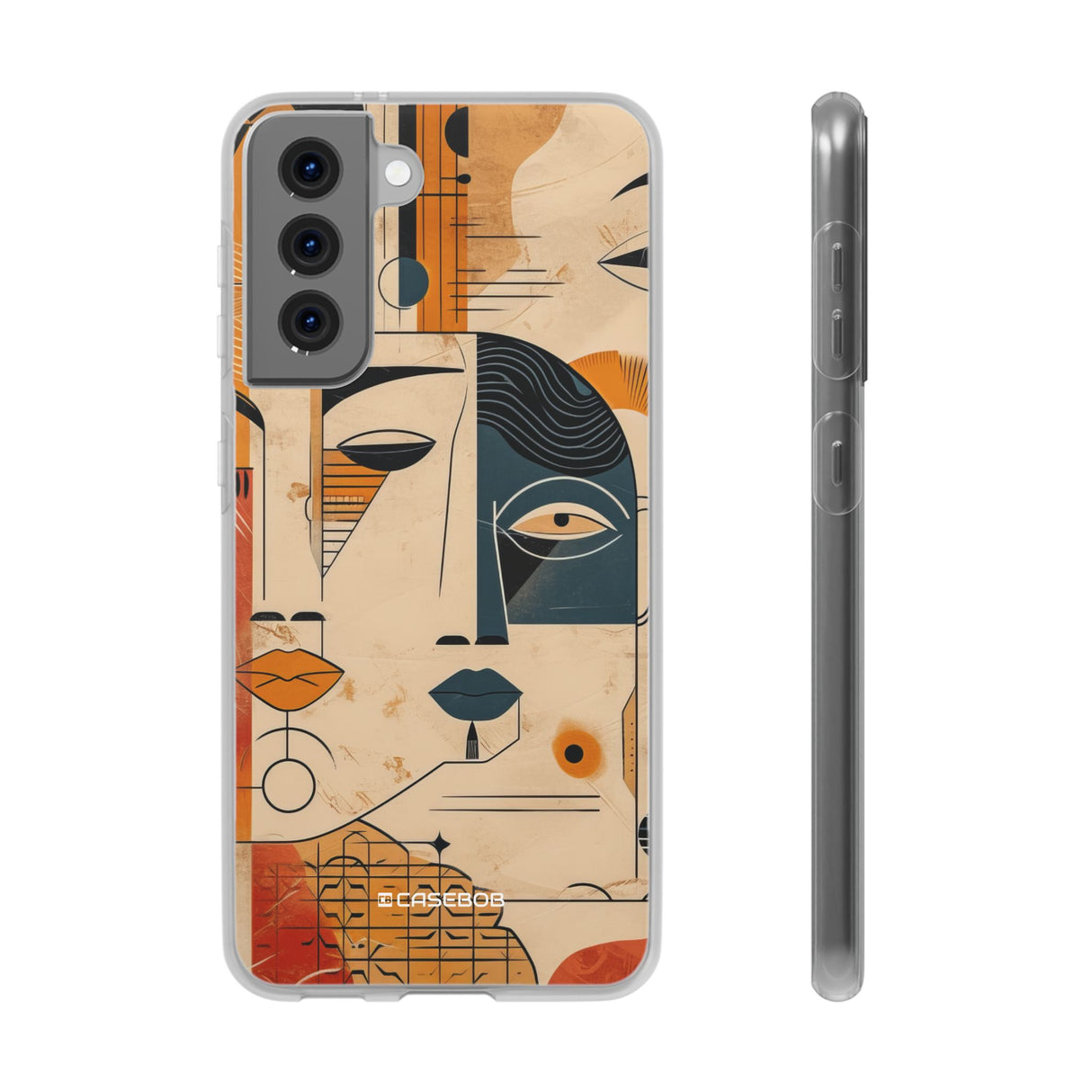 Cubist Introspection | Flexible Phone Case for Samsung Galaxy