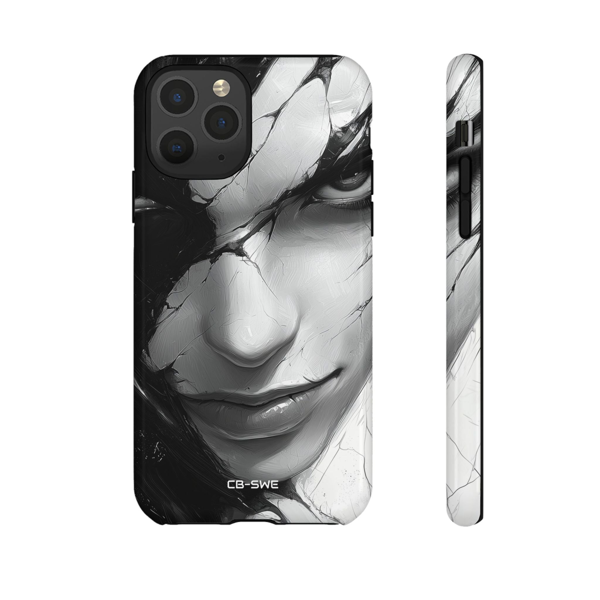 Shattered Gaze Reflects - iPhone Case