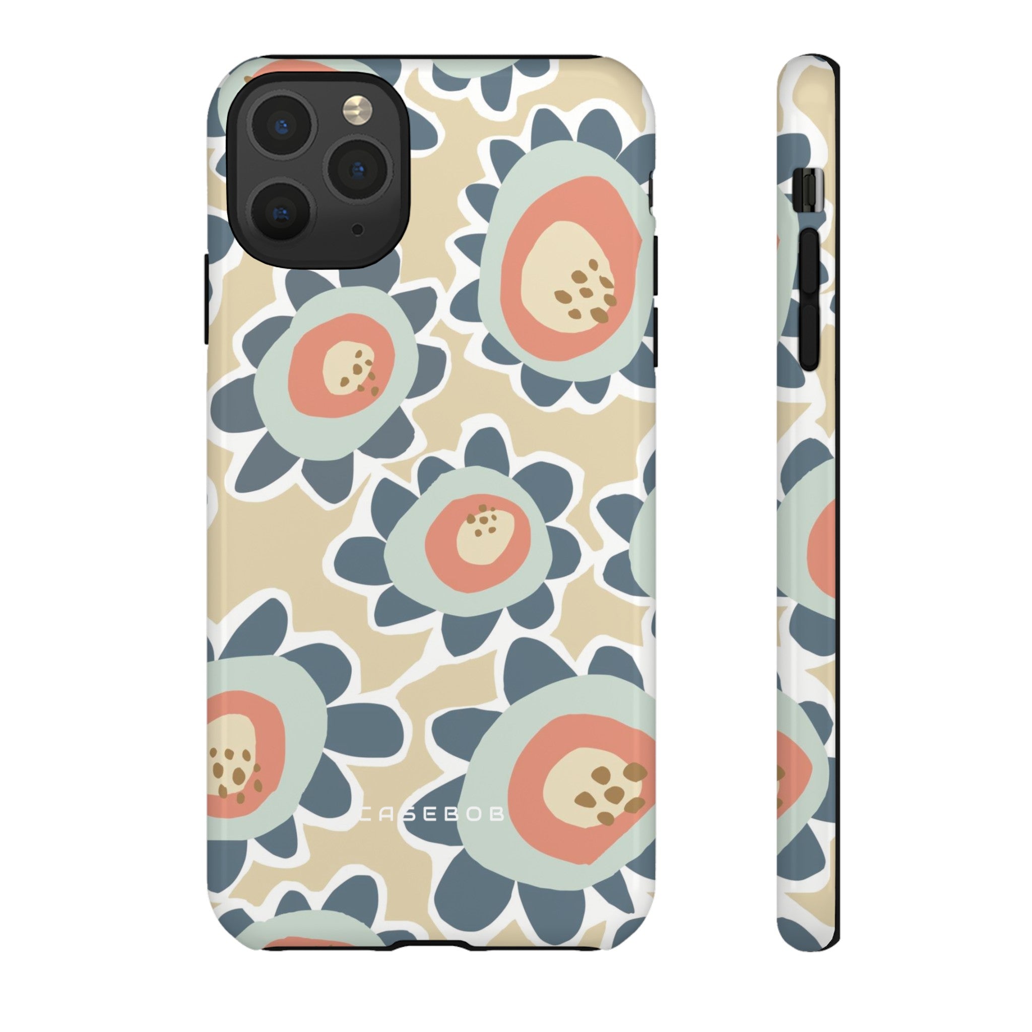 Pastel Happy Flower Phone Case - Protective Phone Case