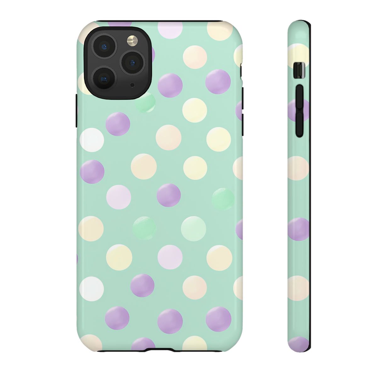 Pastel Dot Delight - Protective Phone Case