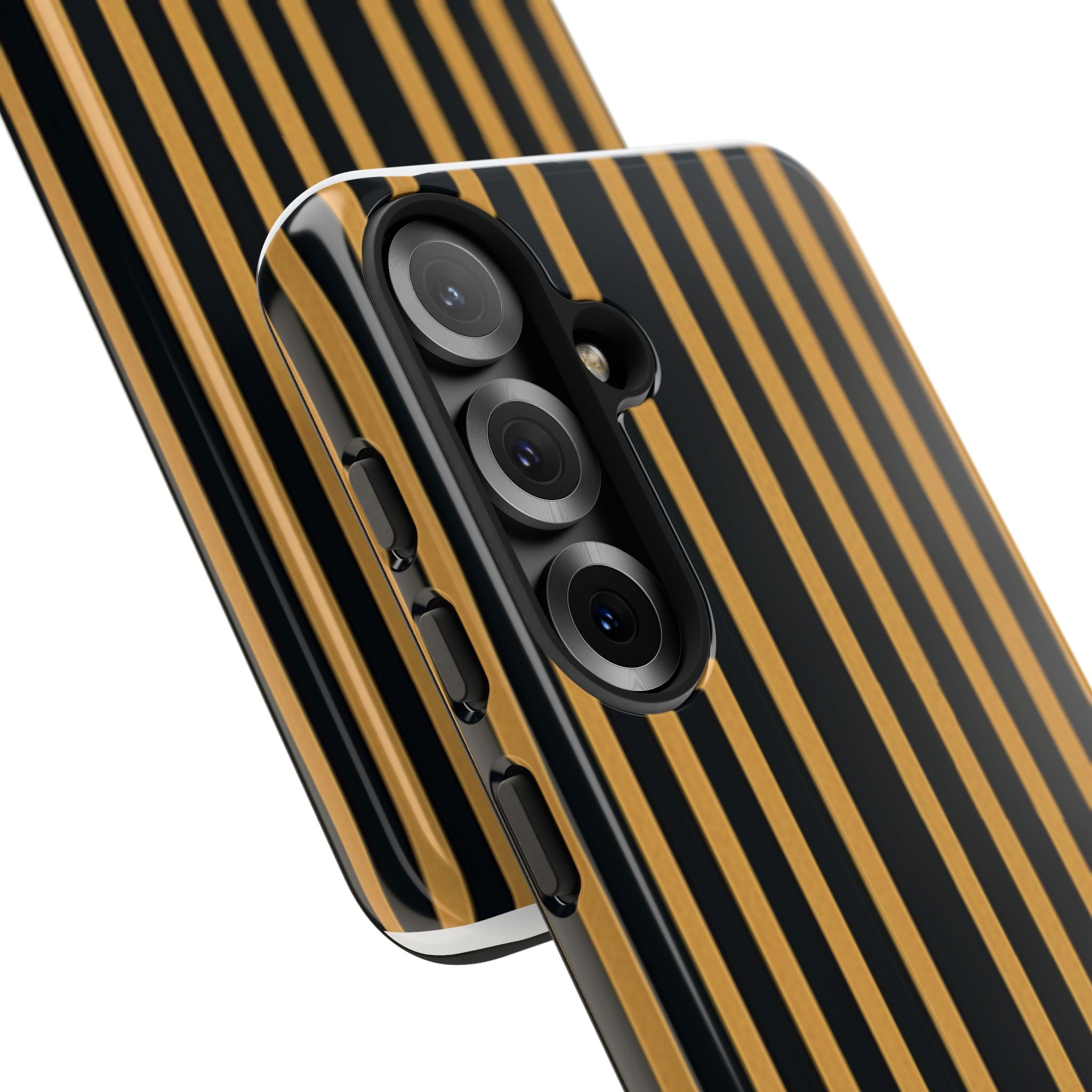 Golden Stripes Samsung S25 Case - Tough