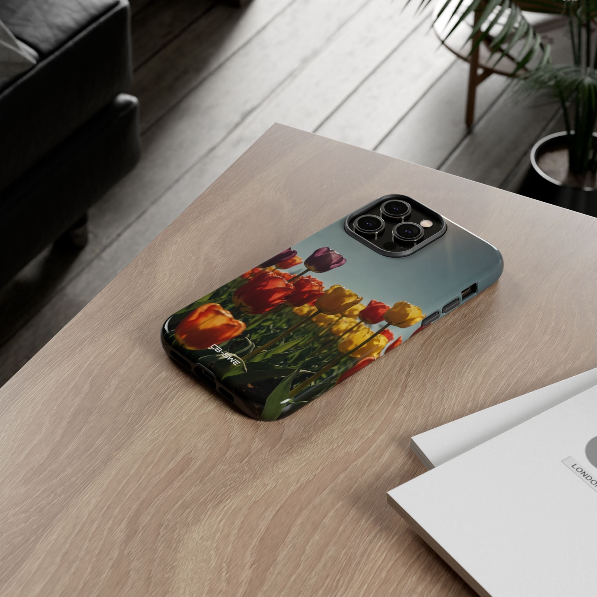 Tulips Embrace Sunlight - iPhone Case