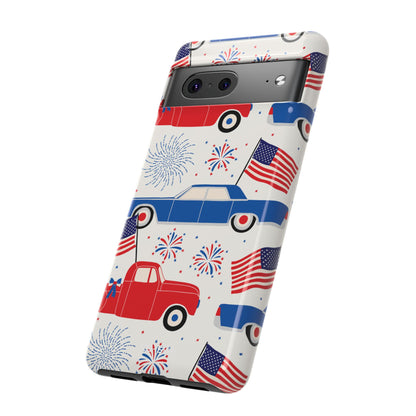 Vintage Cars Celebrate - Google Pixel Case
