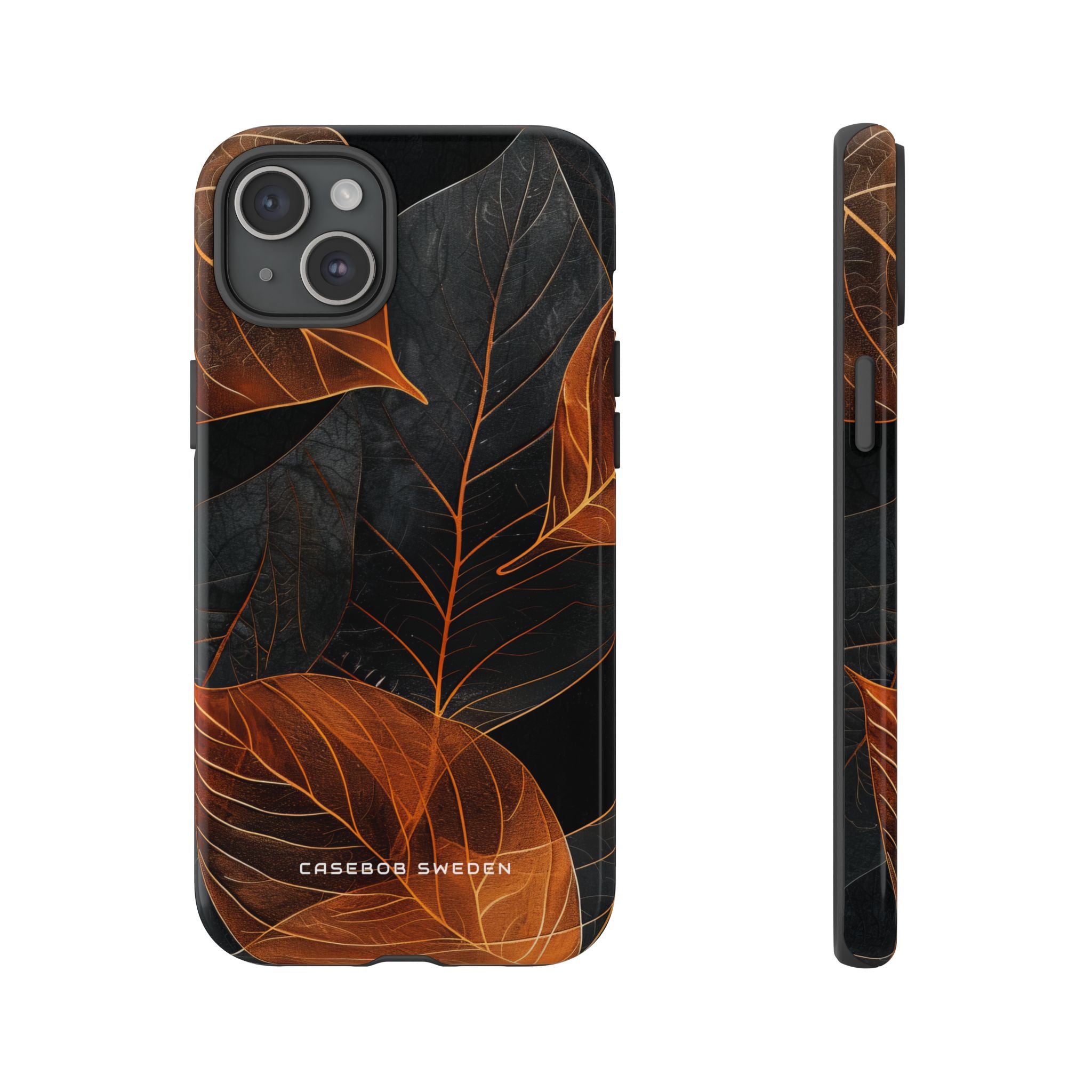 Autumn Leaf Elegance iPhone 15 - Tough Phone Case