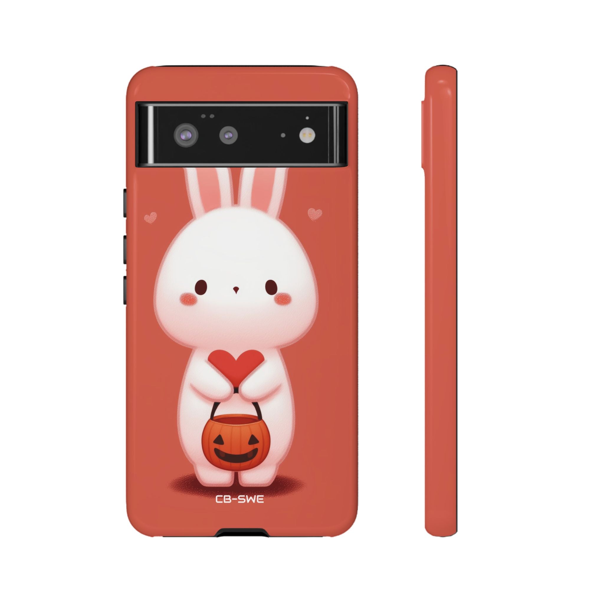 Bunny Holds Heart - Google Pixel Case