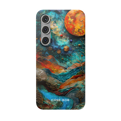 Celestial Ember Samsung S24 Case - Soft