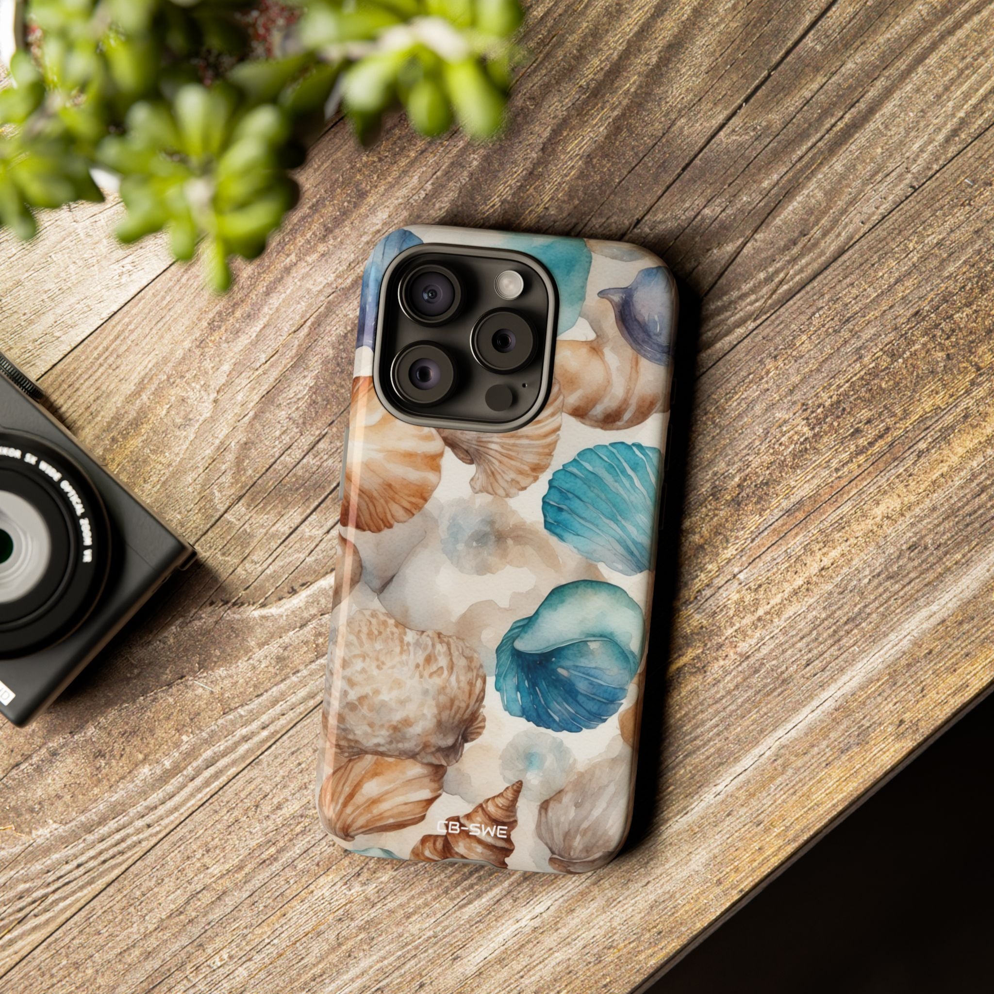 Seashells Embrace Shore - iPhone Case