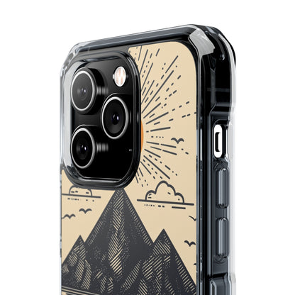 Golden Tent Awaits iPhone Case - Impact