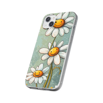 Sunny Daisy Smiles iPhone 14 Plus Case - Soft