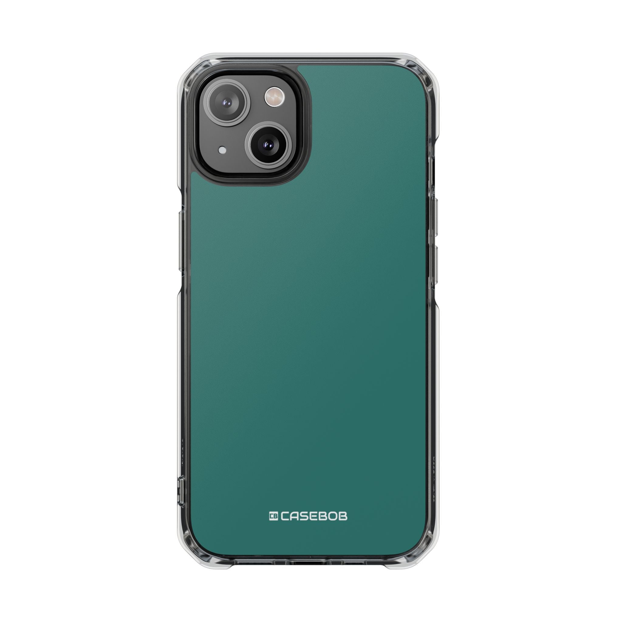 Myrtle Green - Clear Impact Case for iPhone