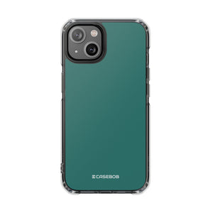 Myrtle Green | Handyhülle für iPhone (Clear Impact Case – magnetisch) 