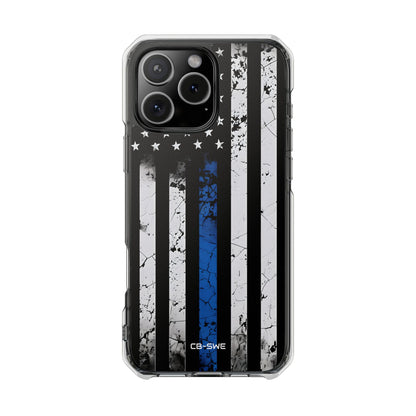 Modern Grunge Flag iPhone Case - Impact