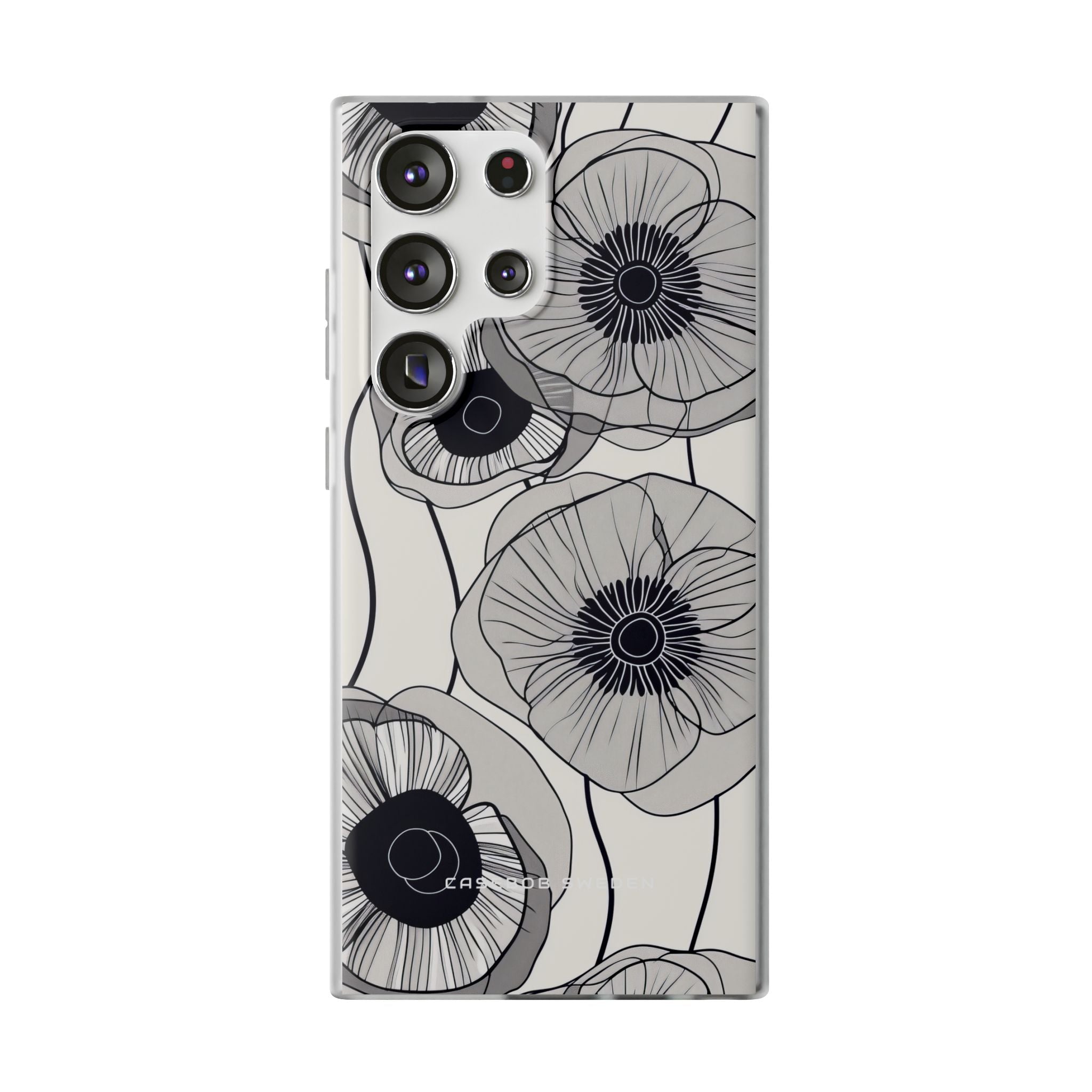 Modern Minimalist Flowers Samsung S23 - Flexi Phone Case