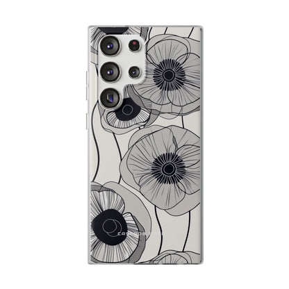 Modern Minimalist Flowers Samsung S23 - Flexi Phone Case