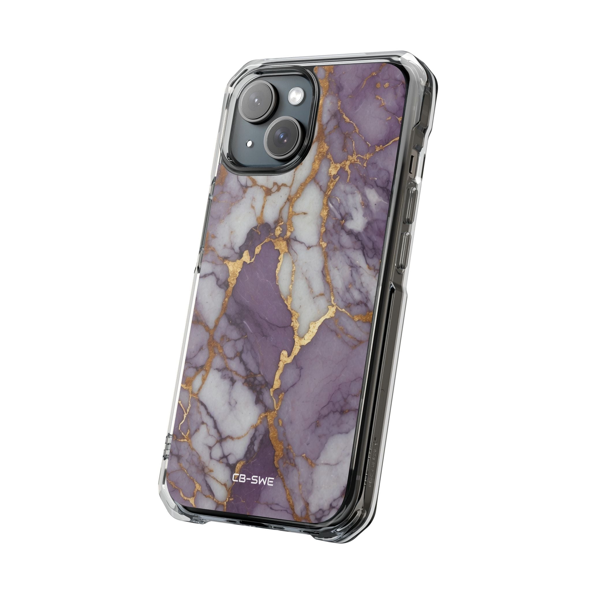 Lavender Veins Flow iPhone Case - Impact