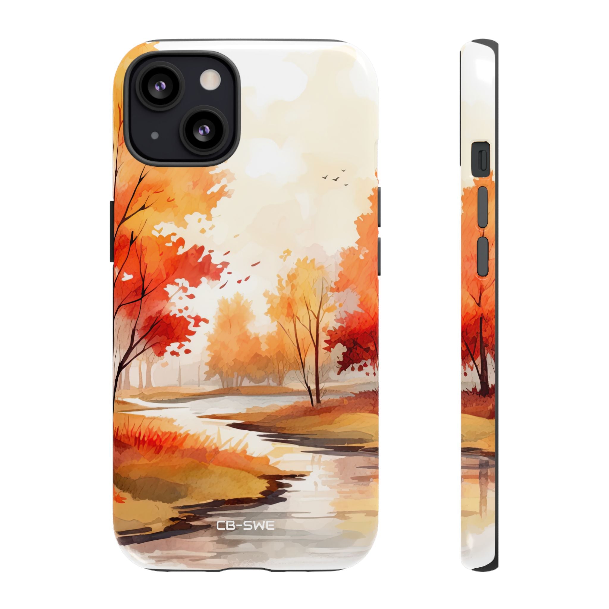 Autumn Leaves Dance - iPhone Case