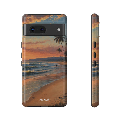 Golden Waves Embrace - Google Pixel Case