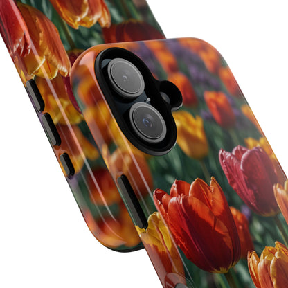 Tulips Embrace Breeze - iPhone Case