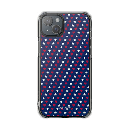Hearts Twinkle Bright iPhone Case - Impact