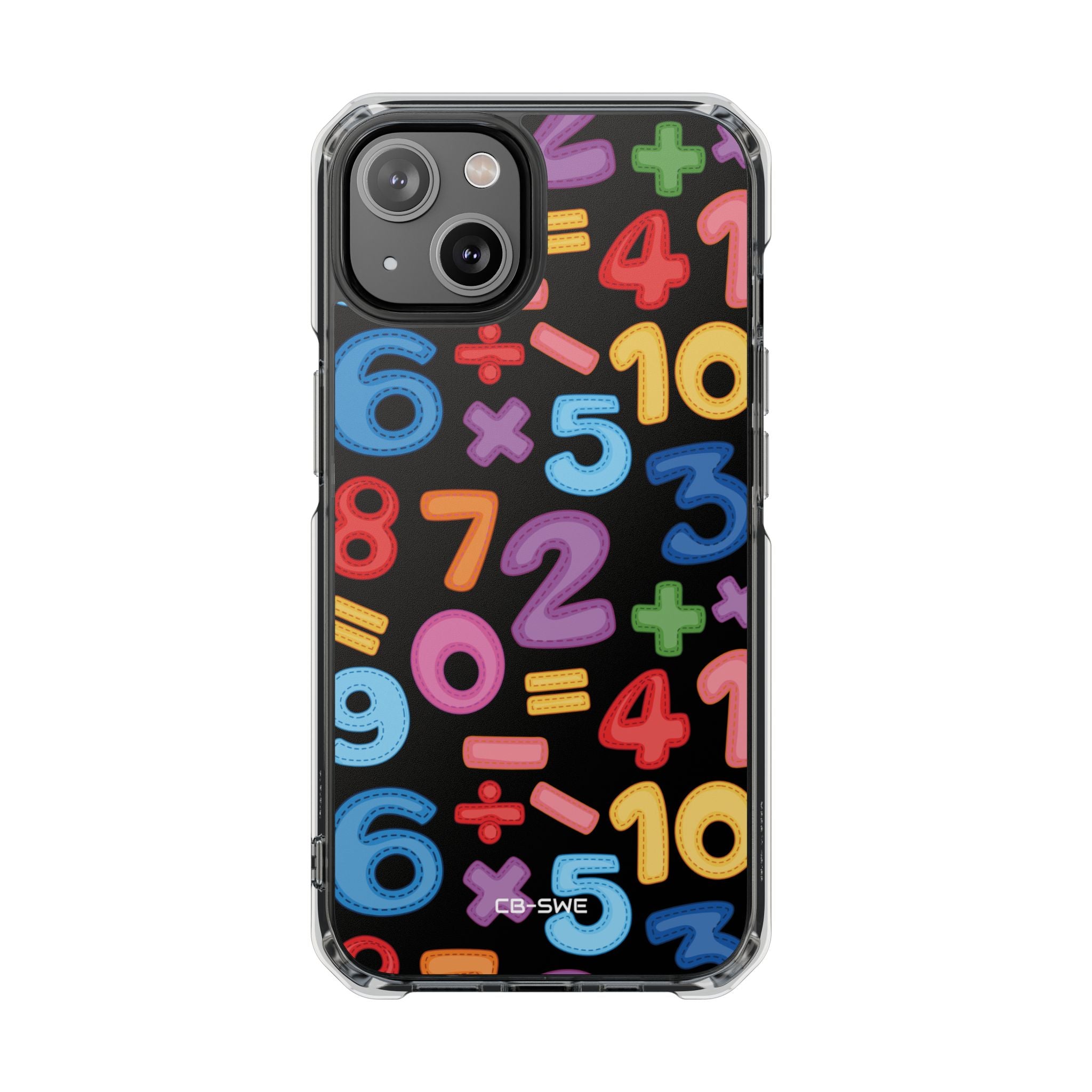 Math Symbols Play iPhone Case - Impact