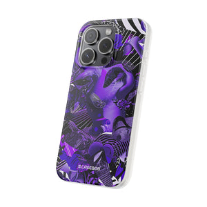 Ultraviolettes Design | Handyhülle für iPhone (flexible Hülle) 