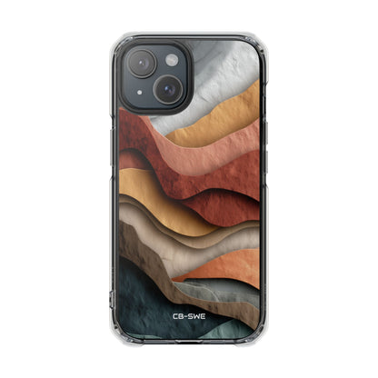 Layered Earth Whisper iPhone Case - Impact