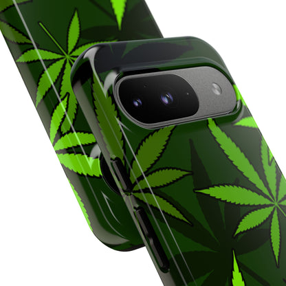Green Leaf Symmetry - Google Pixel Case