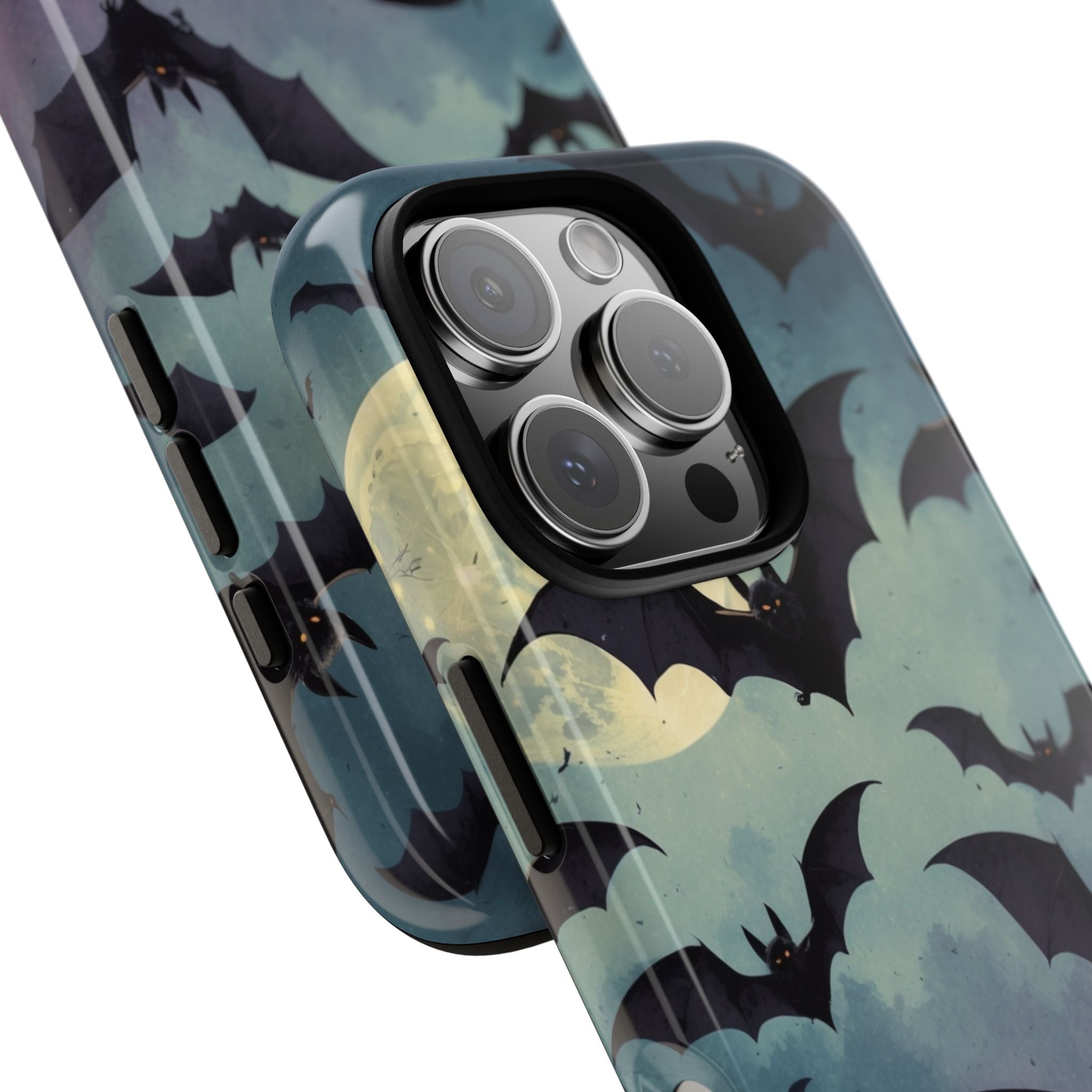 Glowing Eyes Bats iPhone 16 Pro Case - Tough