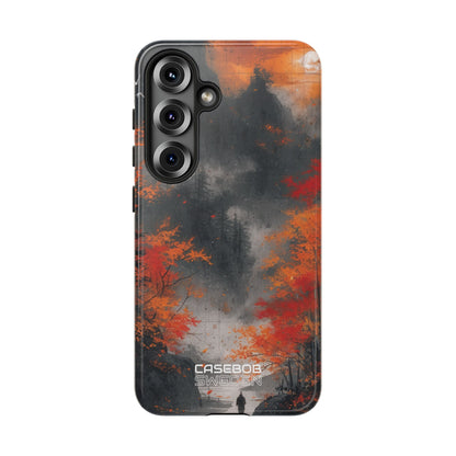 Montagne Nebbia Cremisi Samsung S25 - Tough