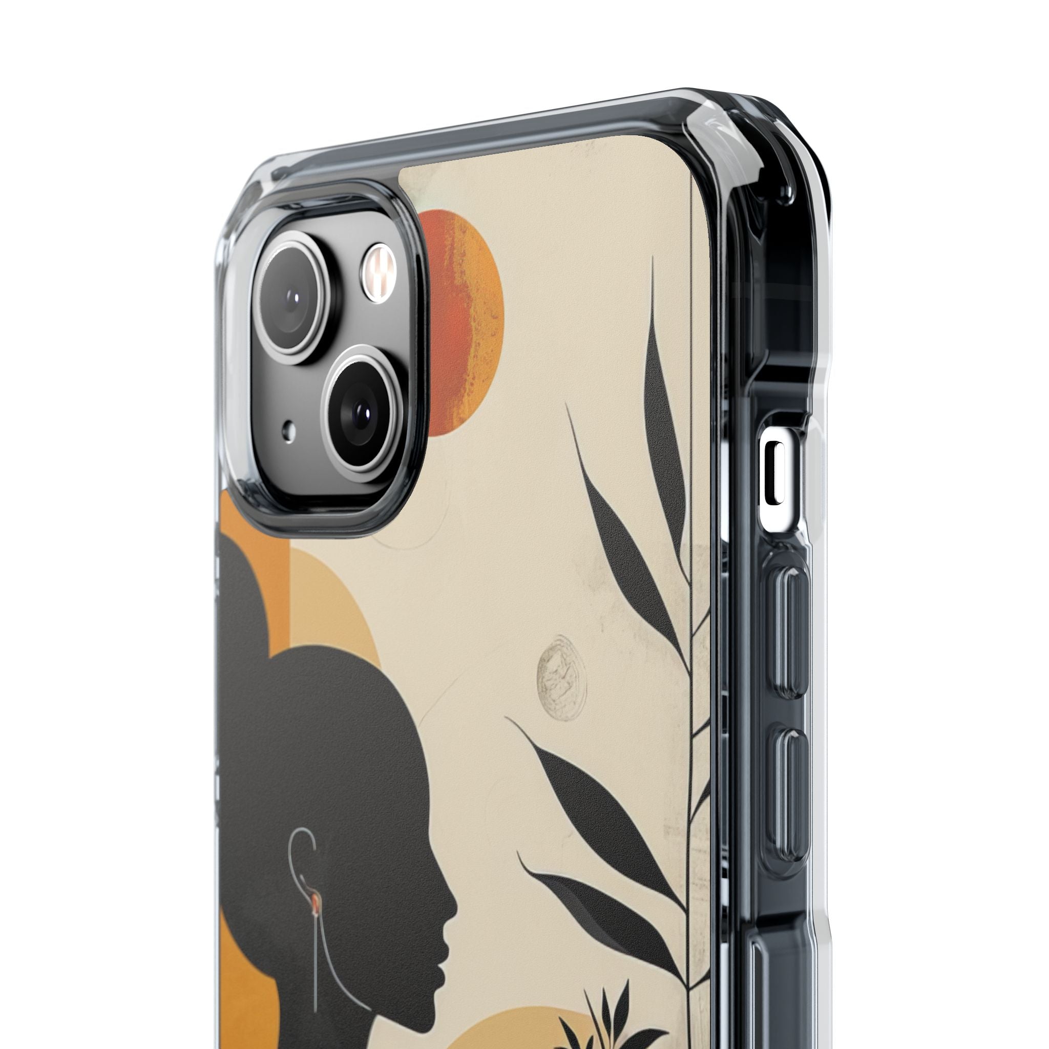 Modern Silhouette Tranquility - Phone Case for iPhone