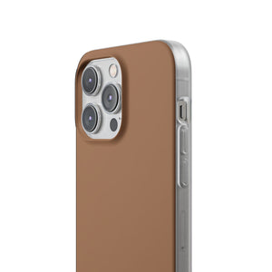 Chamoisee Brown | Handyhülle für iPhone (Flexi Case) 