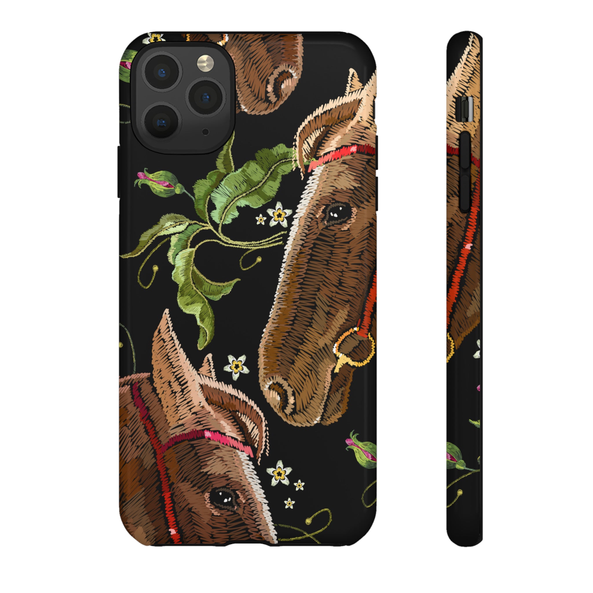 Horse Drawing - Protective Phone Case