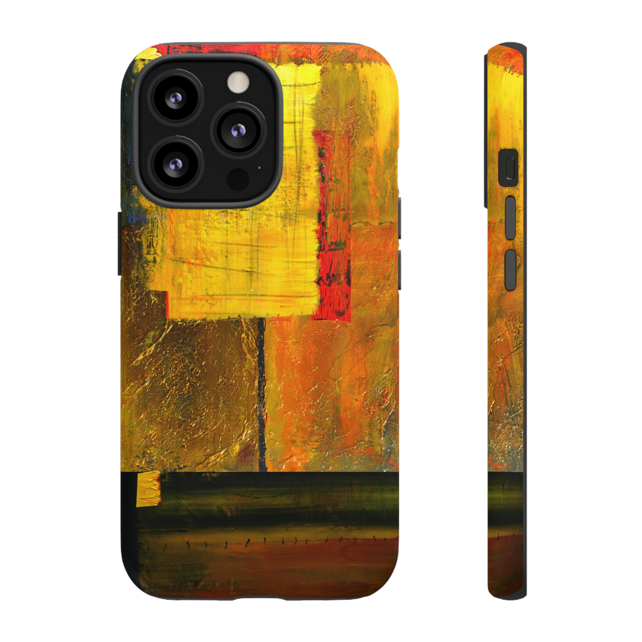 Yellow Painting - Protective Phone Case