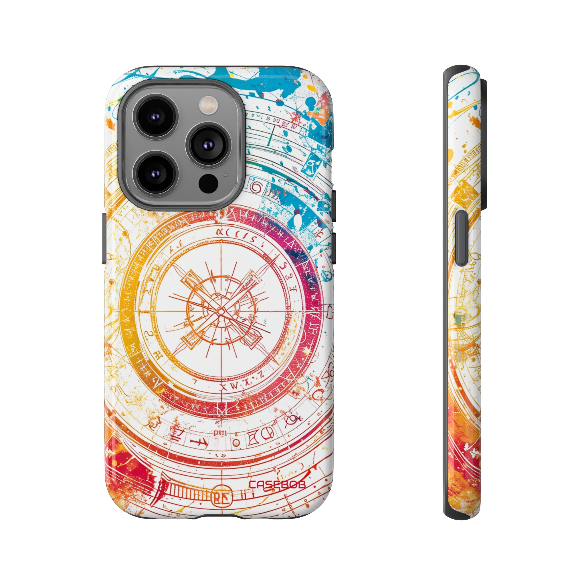 Astrological Wheel Wonders - Protective Phone Case